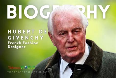 hubert de givenchy movie|hubert de givenchy net worth.